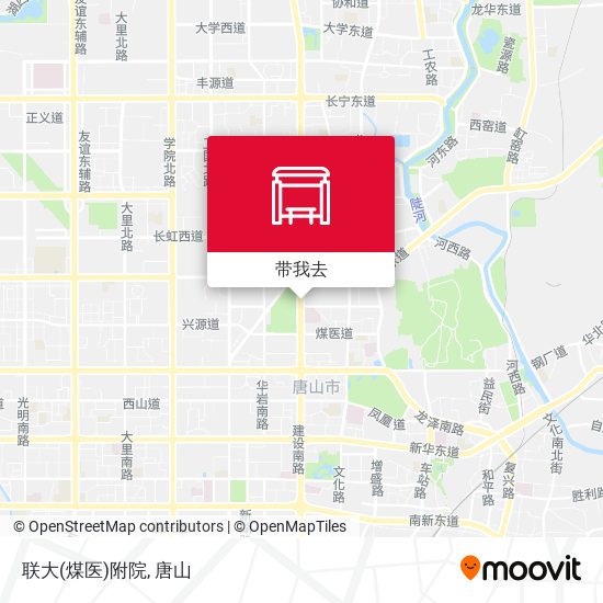 联大(煤医)附院地图