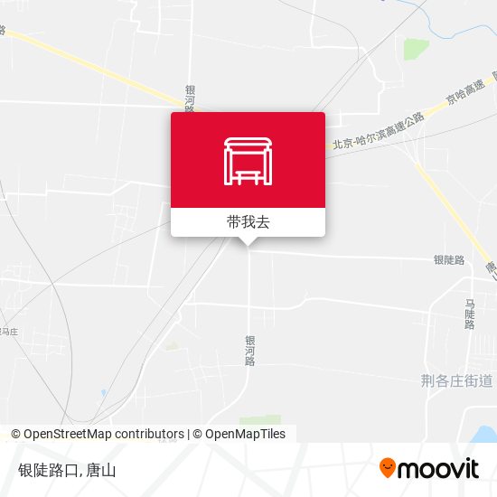 银陡路口地图