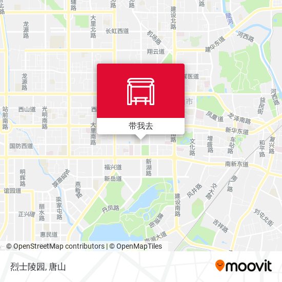 烈士陵园地图