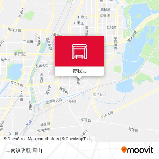 丰南镇政府地图