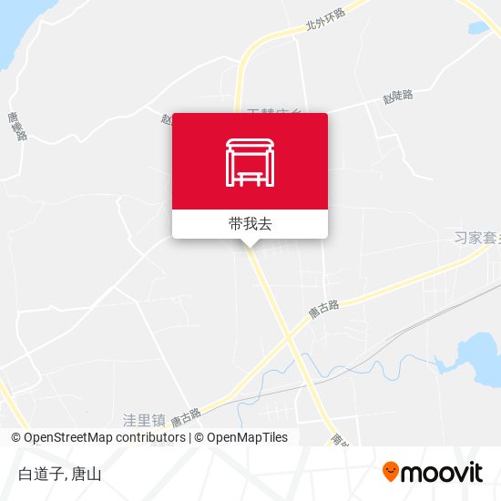 白道子地图