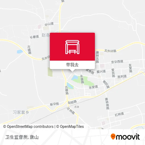 卫生监督所地图