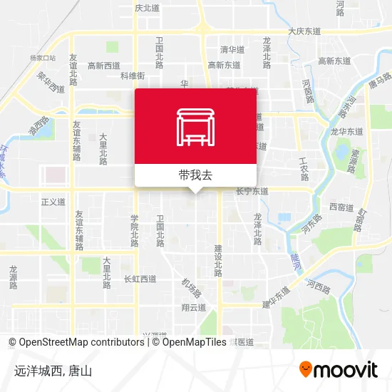 远洋城西地图