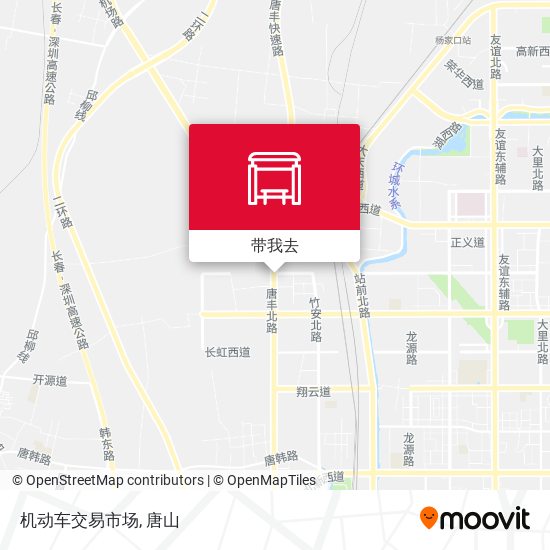 机动车交易市场地图