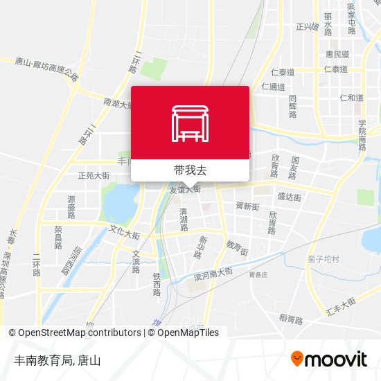 丰南教育局地图