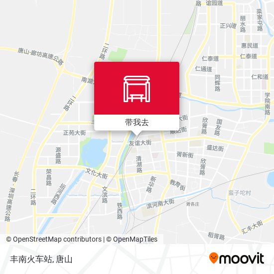 丰南火车站地图