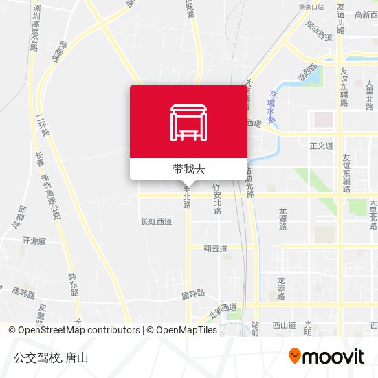 公交驾校地图