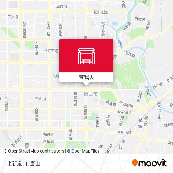 北新道口地图