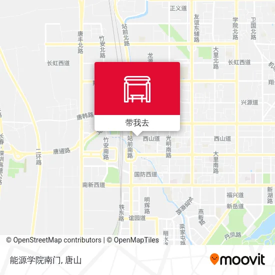 能源学院南门地图
