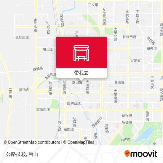 公路技校地图