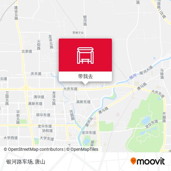银河路车场地图