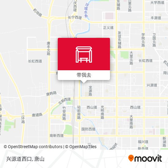 兴源道西口地图