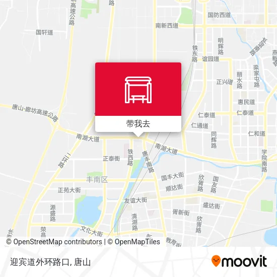 迎宾道外环路口地图