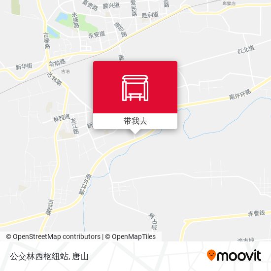 公交林西枢纽站地图