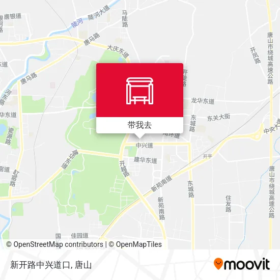 新开路中兴道口地图