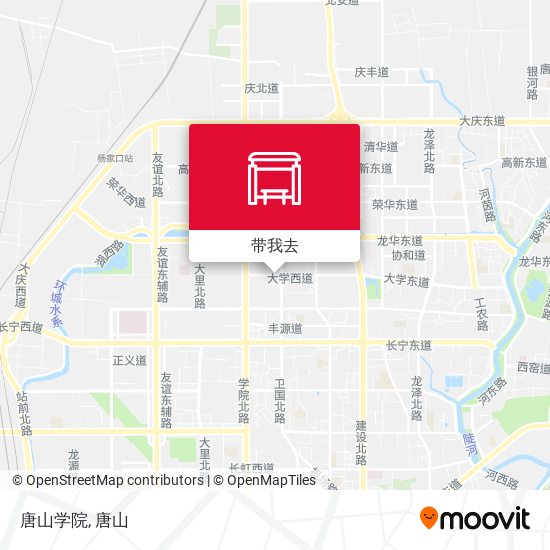 唐山学院地图