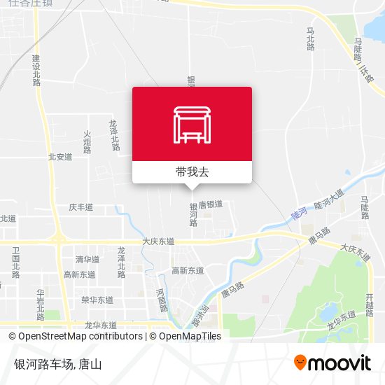 银河路车场地图