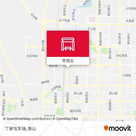 丁家屯车场地图