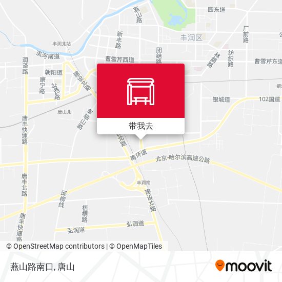 燕山路南口地图