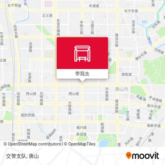 交警支队地图