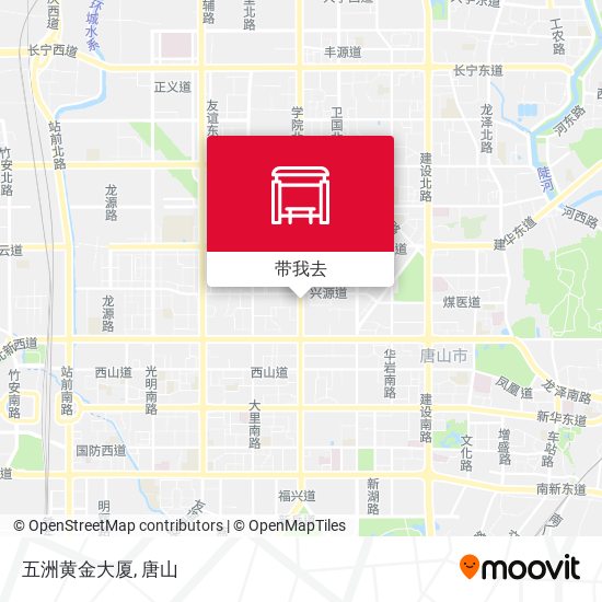 五洲黄金大厦地图