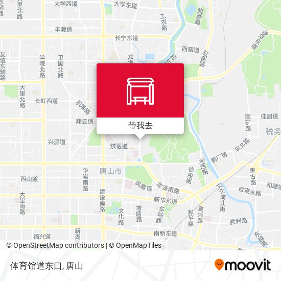 体育馆道东口地图