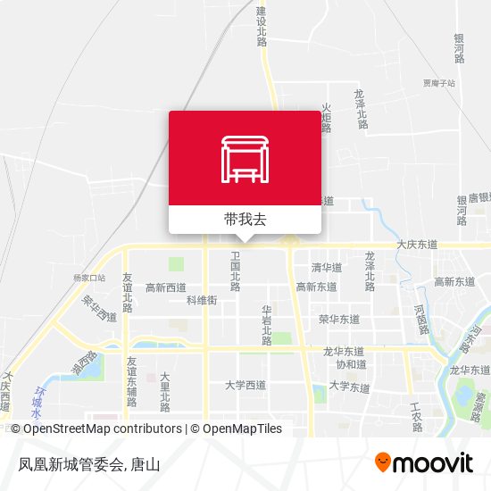 凤凰新城管委会地图