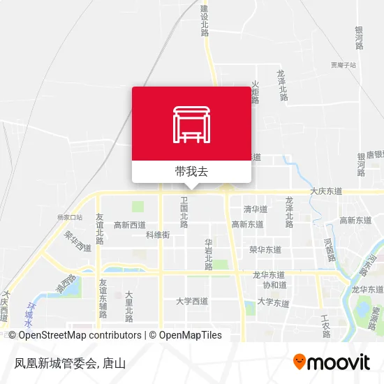 凤凰新城管委会地图