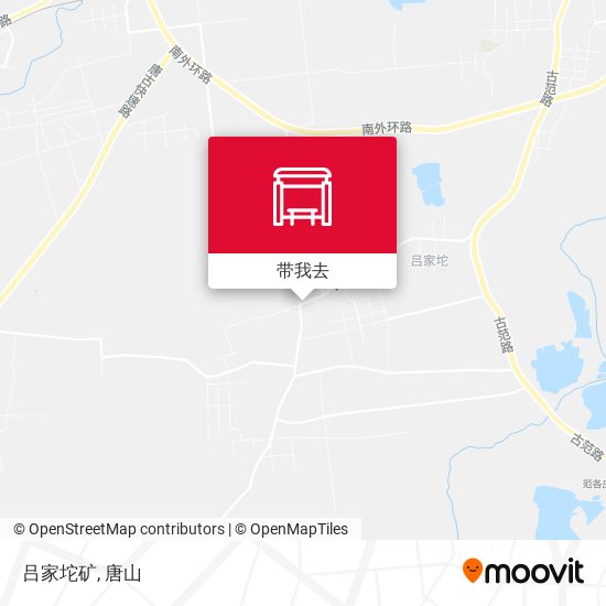 吕家坨矿地图