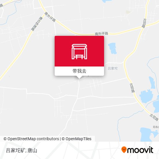 吕家坨矿地图