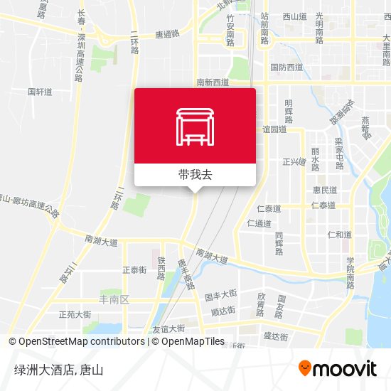 绿洲大酒店地图