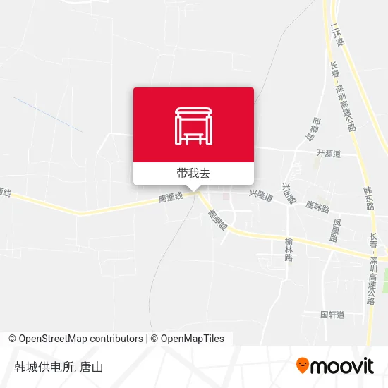 韩城供电所地图