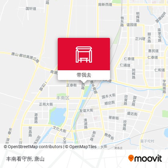 丰南看守所地图