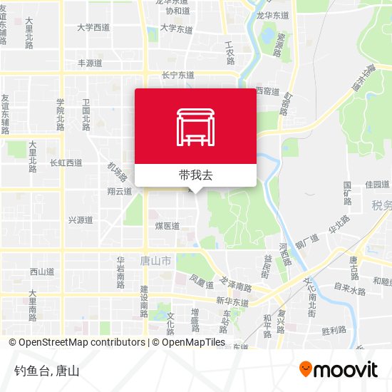 钓鱼台地图