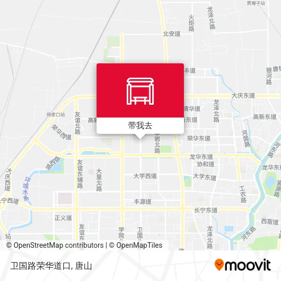 卫国路荣华道口地图
