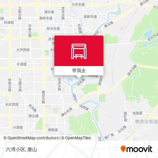 六湾小区地图