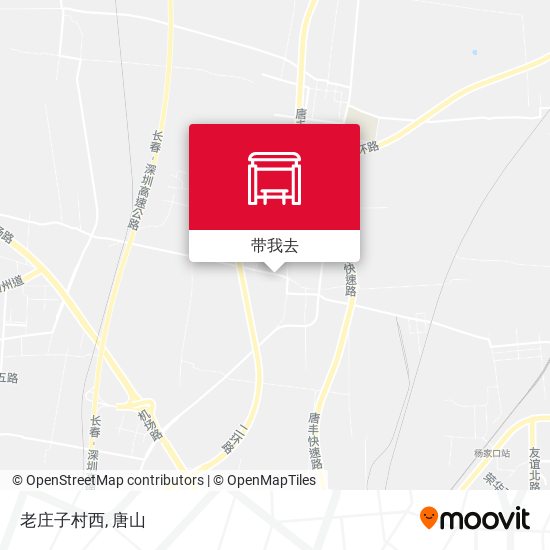 老庄子村西地图