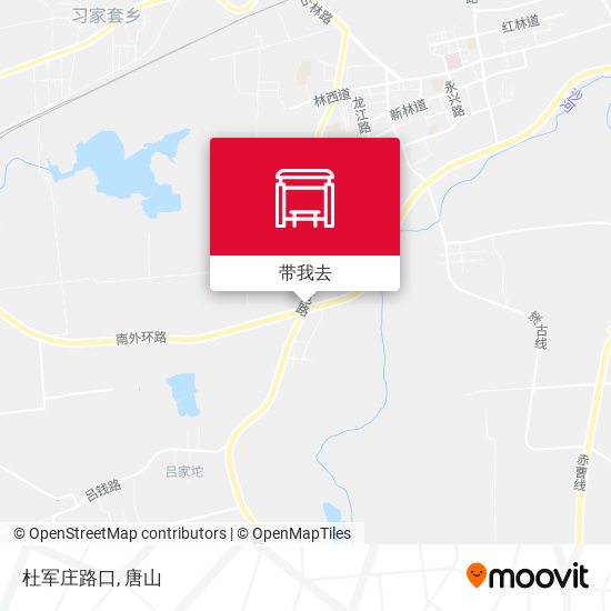 杜军庄路口地图