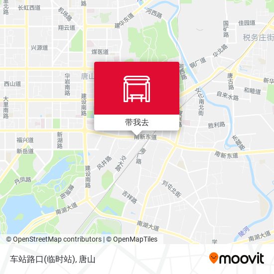 车站路口(临时站)地图