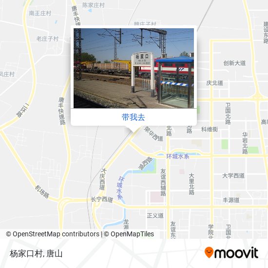 杨家口村地图