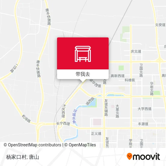 杨家口村地图