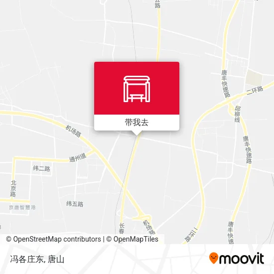 冯各庄东地图