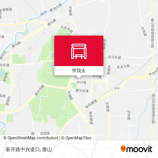 新开路中兴道口地图