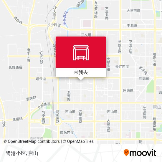 鹭港小区地图