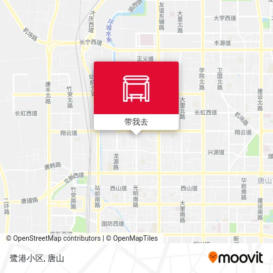 鹭港小区地图