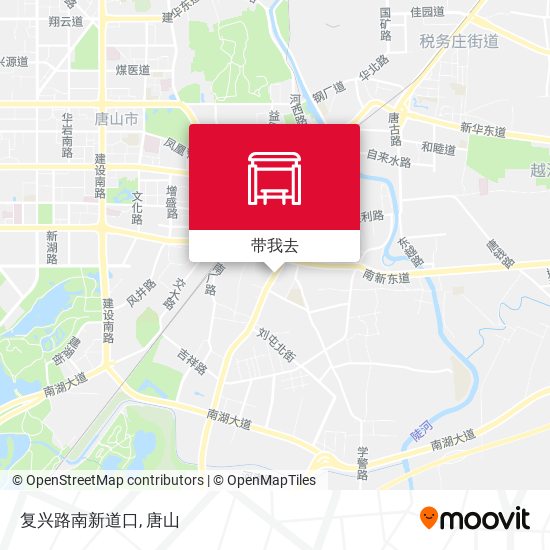 复兴路南新道口地图