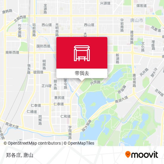 郑各庄地图