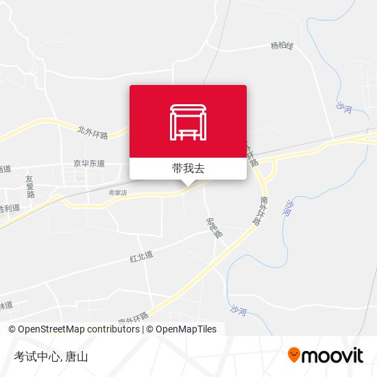 考试中心地图
