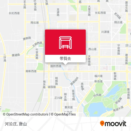 河沿庄地图