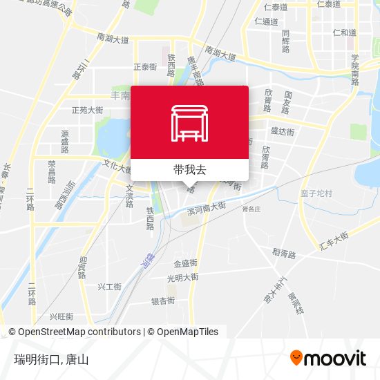 瑞明街口地图